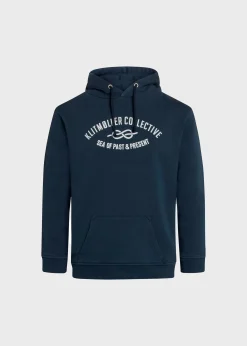 Klitmoller Collective Kinder-Kids logo eye hoodie - Navy