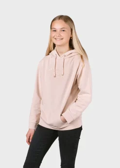 Klitmoller Collective Kinder-Kids logo eye hoodie - Rose Navy