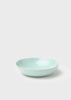 Klitmoller Collective Keramik-Large bowl - 23 cm - Turqouise Concrete