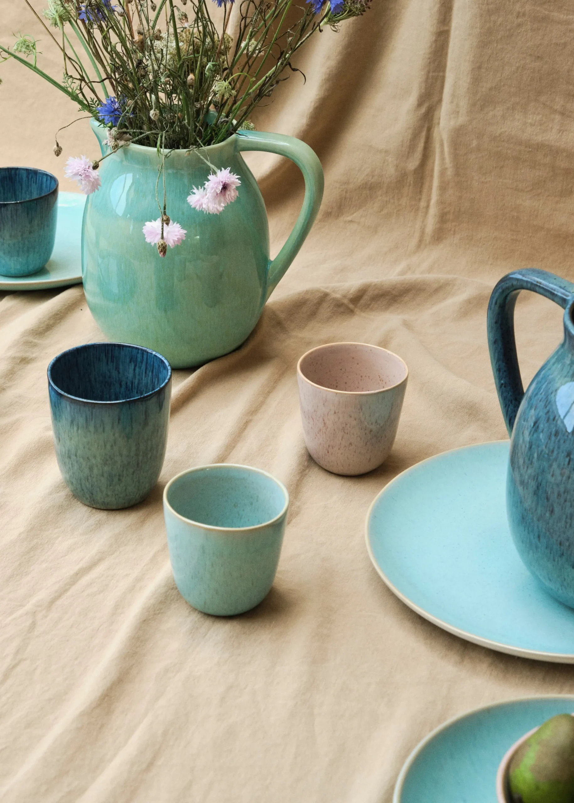 Klitmoller Collective Keramik-Large Coffee cup - 10 cm - Concrete