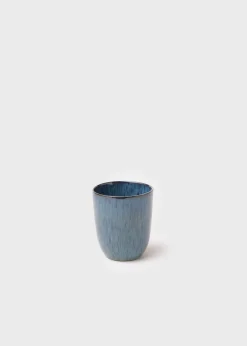 Klitmoller Collective Keramik-Large Coffee cup - 10 cm - Light blue Concrete