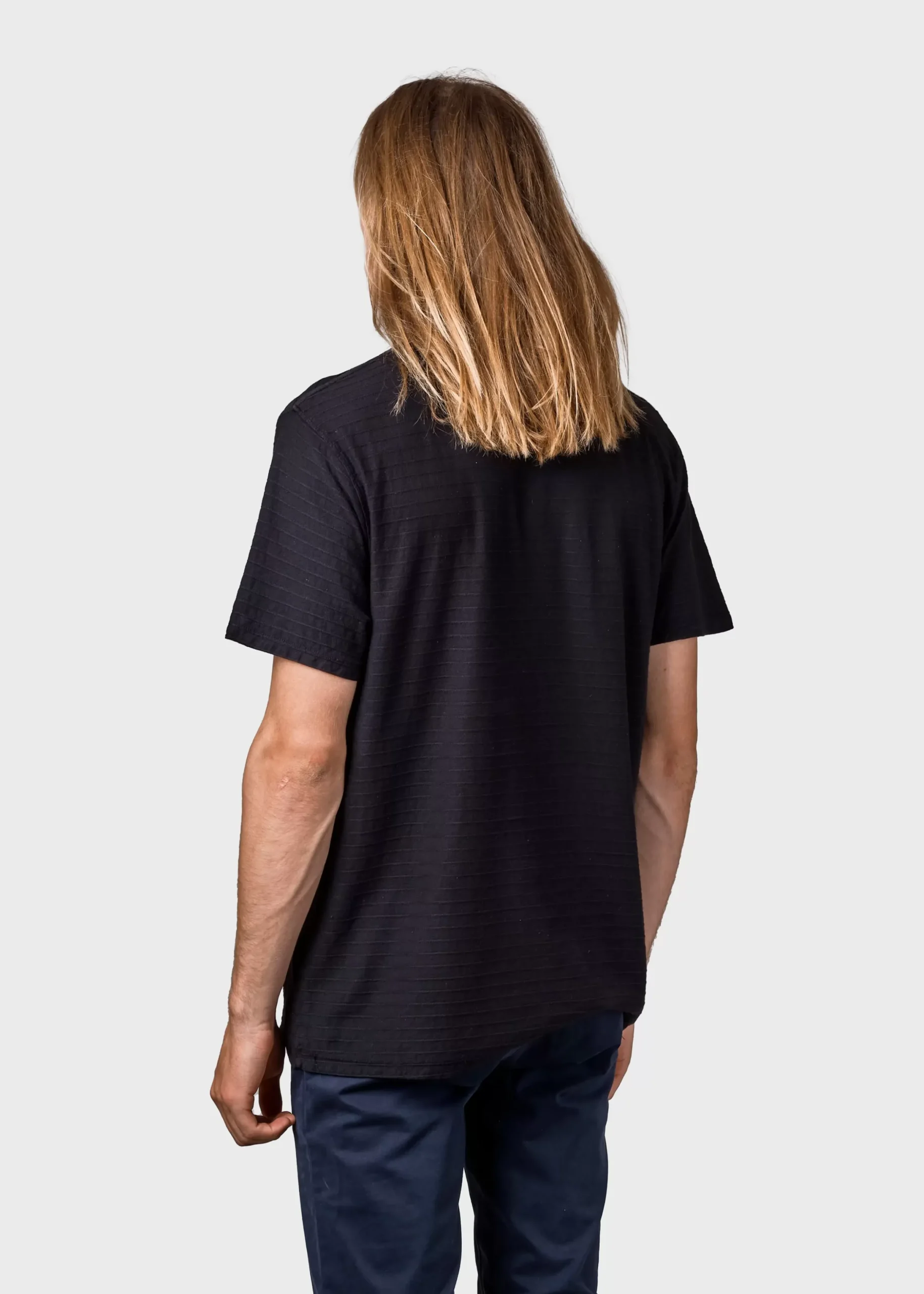 Klitmoller Collective T-shirts-Lauge tee - Black Clayred