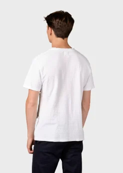 Klitmoller Collective T-shirts-Lauge tee - White Clayred