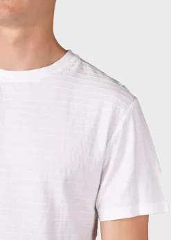 Klitmoller Collective T-shirts-Lauge tee - White Clayred