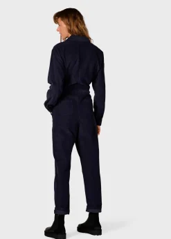 Klitmoller Collective Jumpsuits-Lena corduroy jumpsuit - Navy