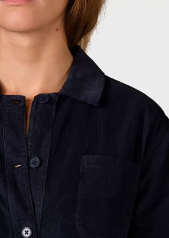 Klitmoller Collective Jumpsuits-Lena corduroy jumpsuit - Navy