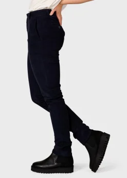 Klitmoller Collective Hosen-Liv corduroy pant - Navy Sand