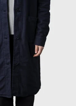 Klitmoller Collective Jacken-Lolly lumber overshirt - Black Lightgrey