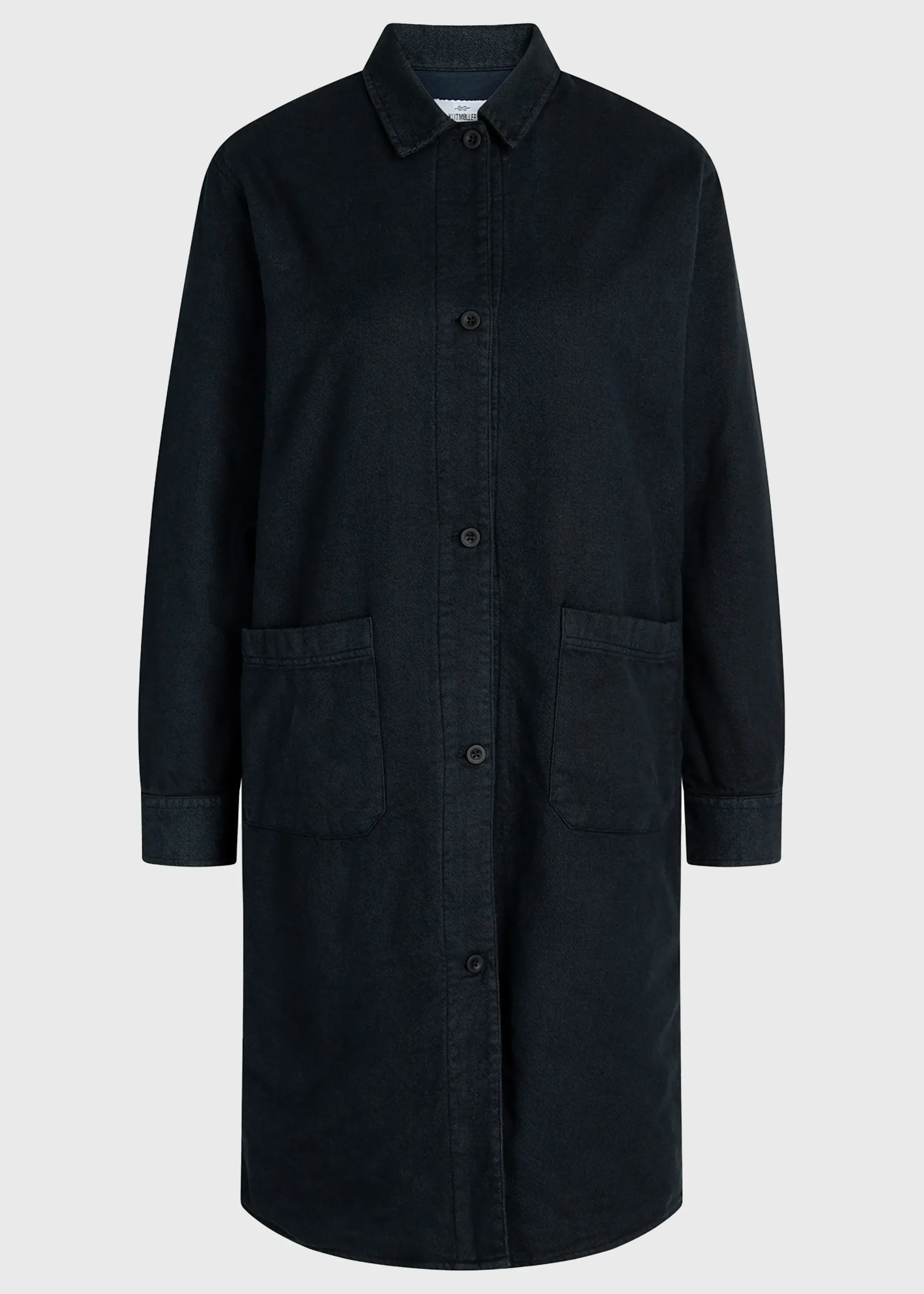 Klitmoller Collective Jacken-Lolly lumber overshirt - Black Lightgrey