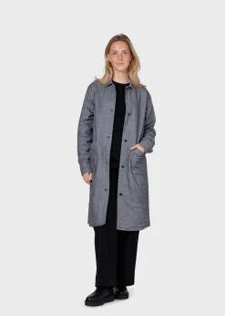 Klitmoller Collective Jacken-Lolly lumber overshirt - Light grey Lightgrey