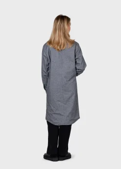 Klitmoller Collective Jacken-Lolly lumber overshirt - Light grey Lightgrey