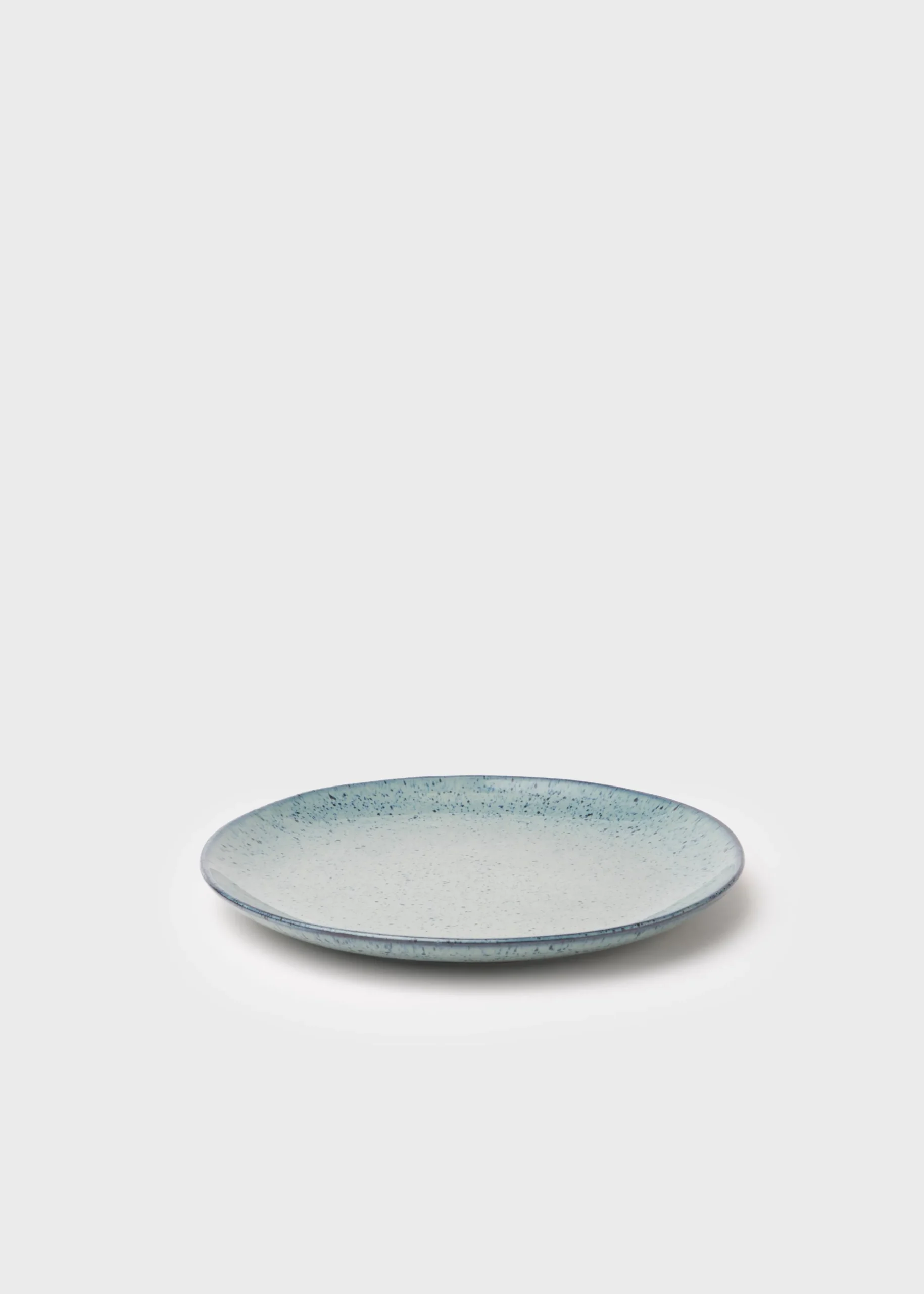 Klitmoller Collective Keramik-Lunch plate - 22 cm - Light blue Concrete