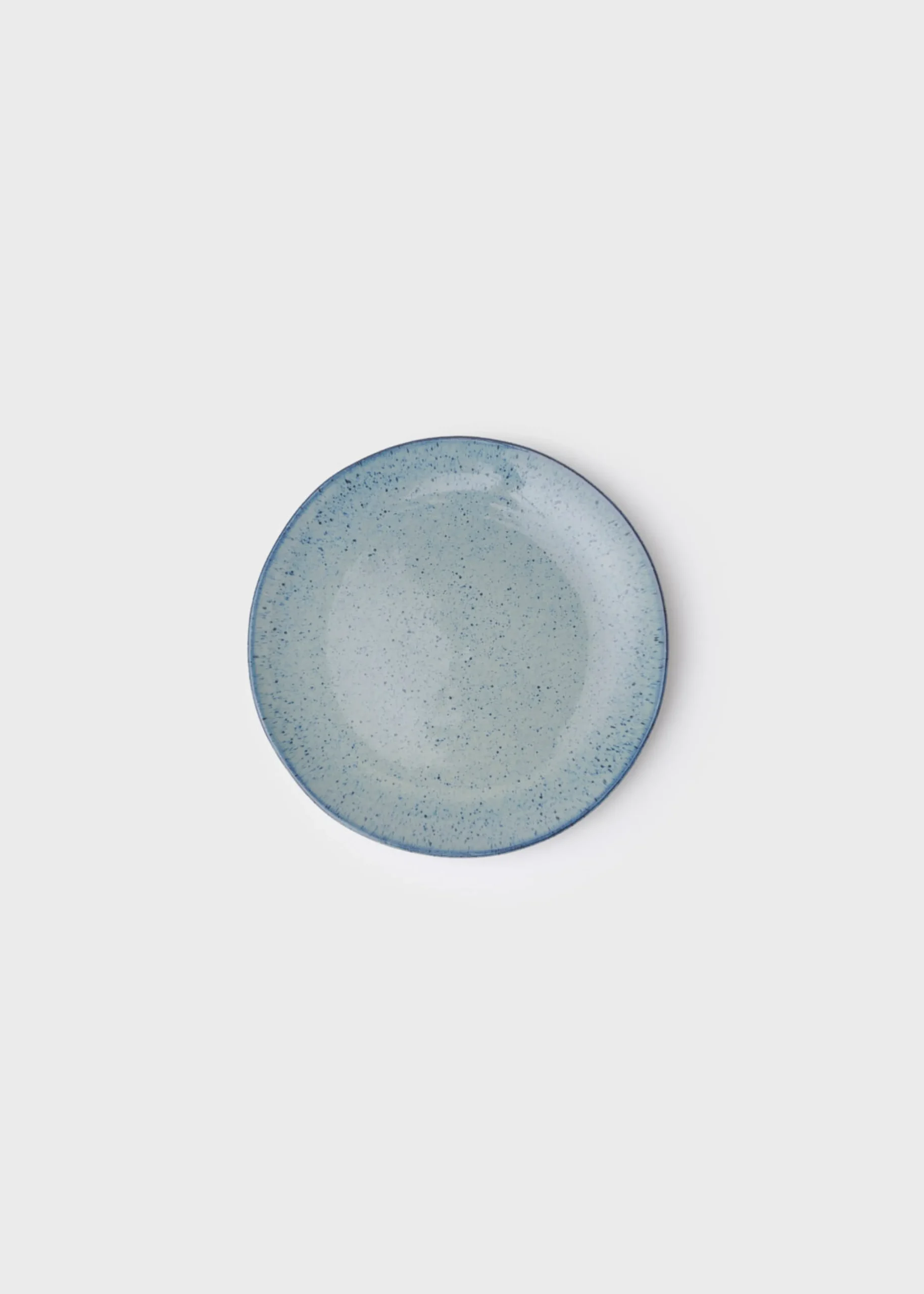 Klitmoller Collective Keramik-Lunch plate - 22 cm - Light blue Concrete