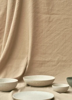 Klitmoller Collective Keramik-Lunch plate - 22 cm - Light blue Concrete