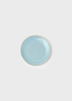 Klitmoller Collective Keramik-Lunch plate - 22 cm - Turqouise Concrete