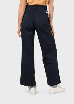 Klitmoller Collective Hosen-Lydia pant - Navy Lightbluestonewash