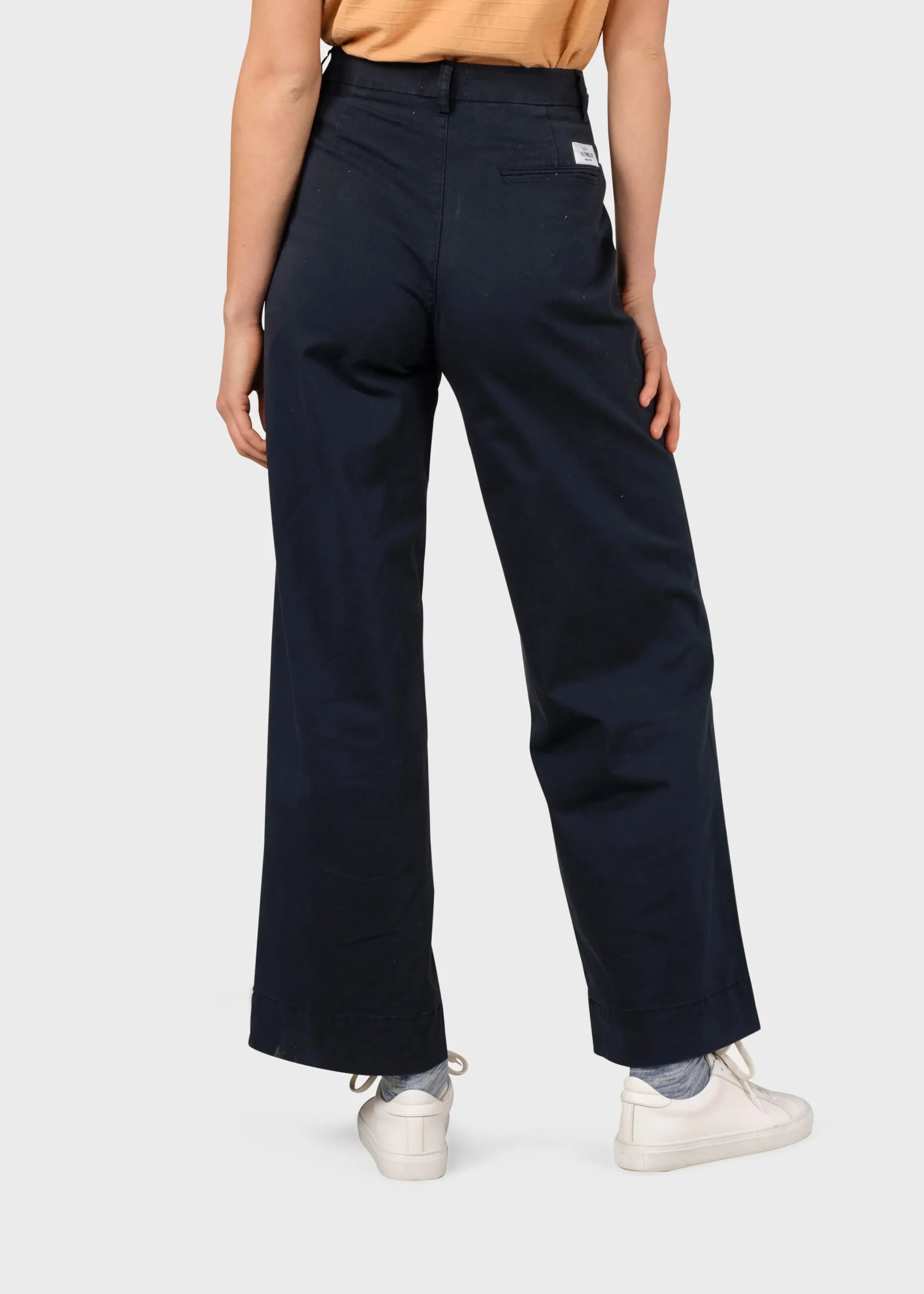 Klitmoller Collective Hosen-Lydia pant - Navy Lightbluestonewash