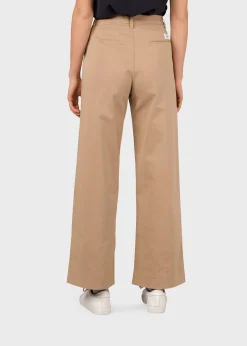 Klitmoller Collective Hosen-Lydia pant - Sand Lightbluestonewash