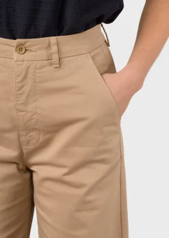 Klitmoller Collective Hosen-Lydia pant - Sand Lightbluestonewash