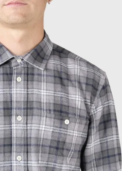 Klitmoller Collective Hemden-Manny shirt - Olive/cream/navy
