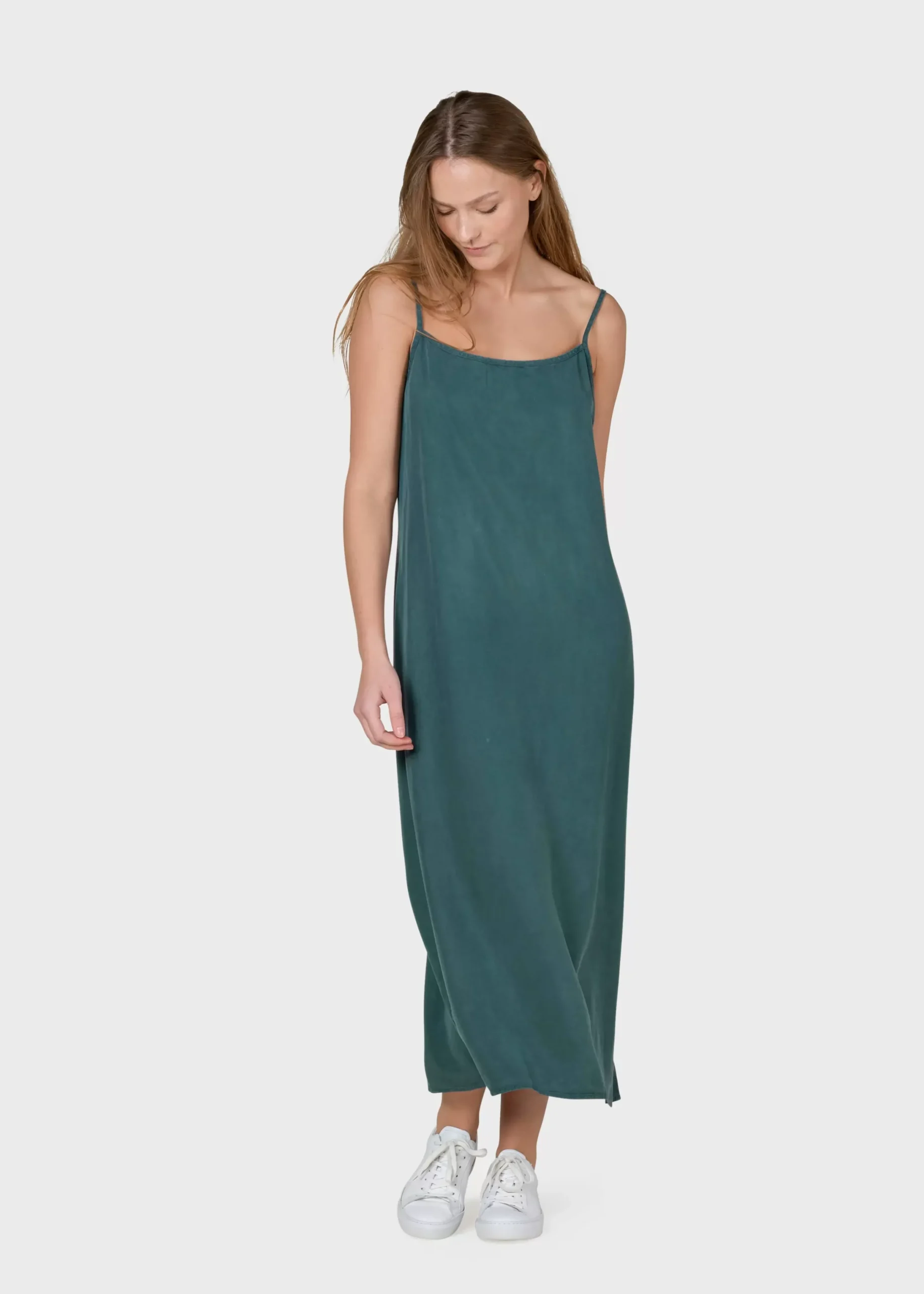 Klitmoller Collective Kleider-Manuella dress - Moss Green Black