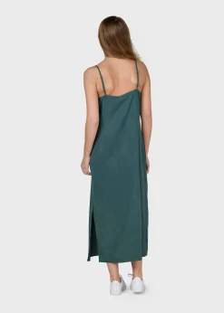Klitmoller Collective Kleider-Manuella dress - Moss Green Black