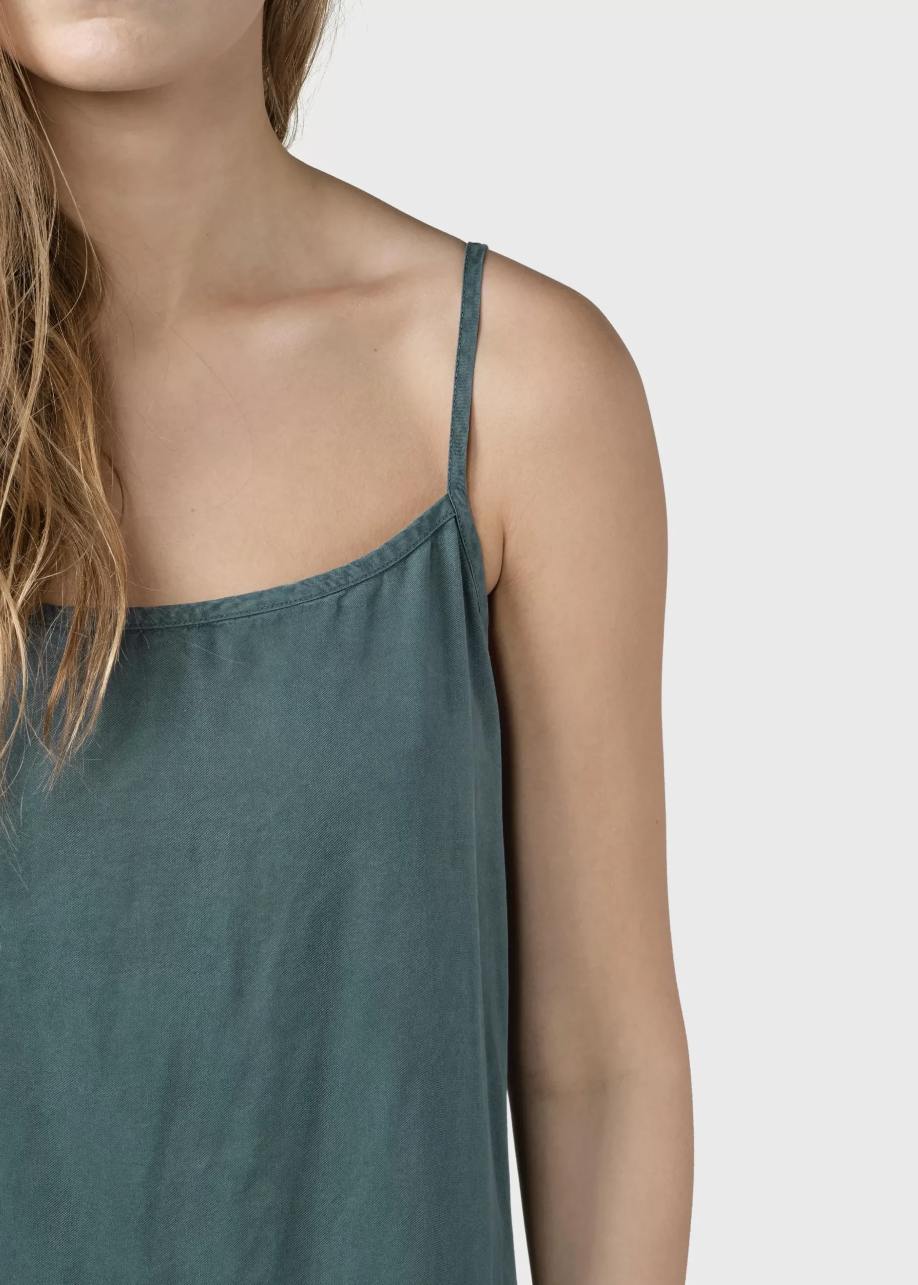 Klitmoller Collective Kleider-Manuella dress - Moss Green Black