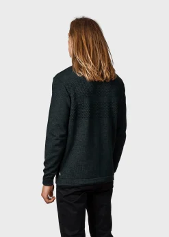Klitmoller Collective Strick-Marinus knit cardigan - Olive Black