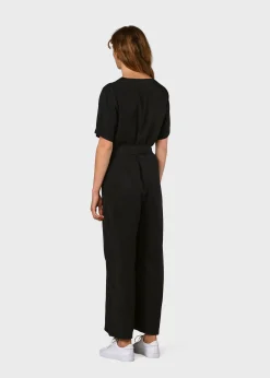 Klitmoller Collective Jumpsuits-Marna jumpsuit - Black MossGreen