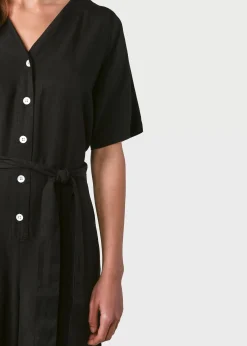 Klitmoller Collective Jumpsuits-Marna jumpsuit - Black MossGreen