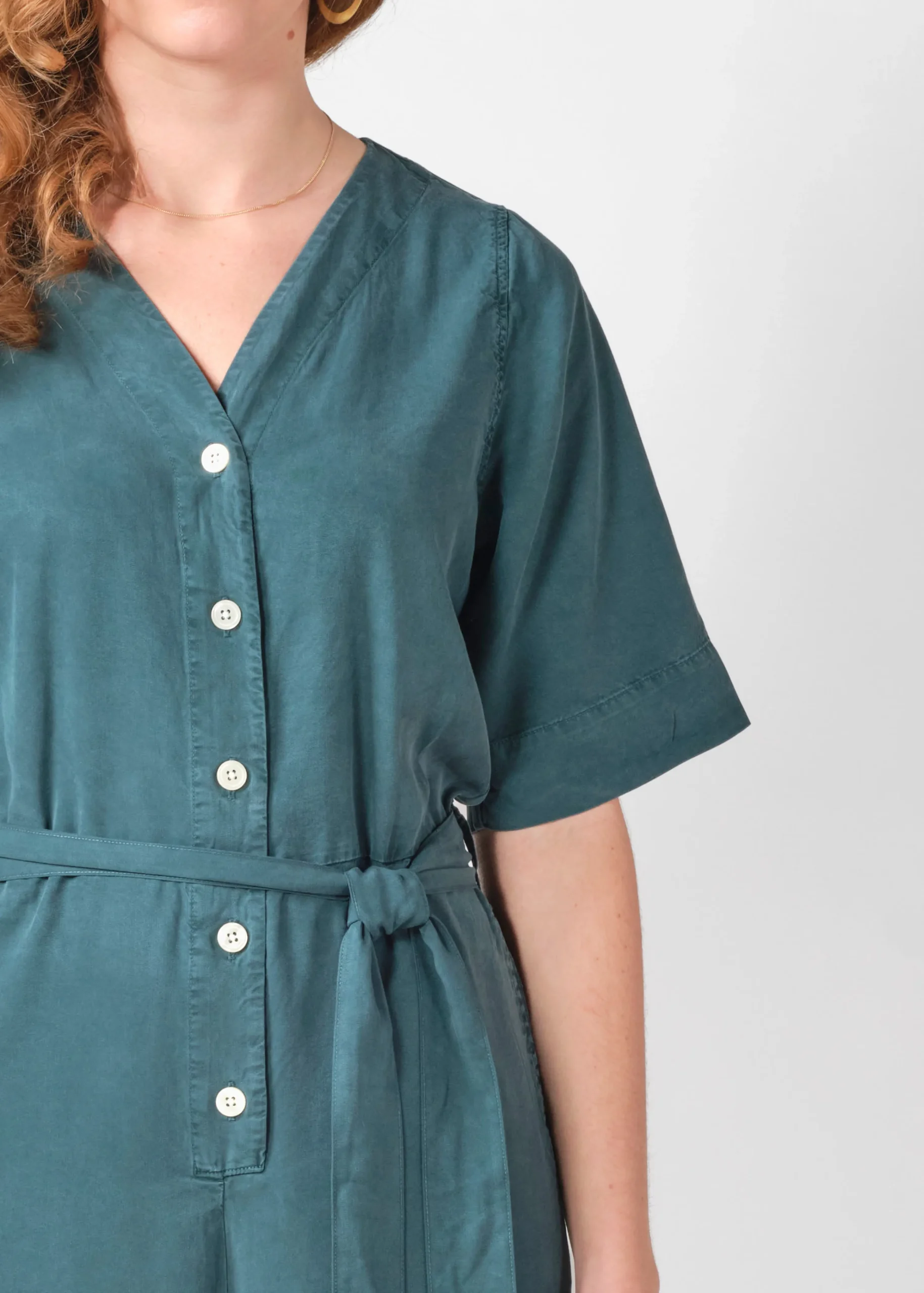 Klitmoller Collective Jumpsuits-Marna jumpsuit - Moss Green MossGreen