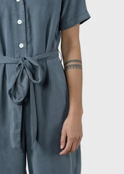 Klitmoller Collective Jumpsuits-Marna jumpsuit - Moss Green MossGreen