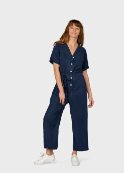 Klitmoller Collective Jumpsuits-Marna jumpsuit - Ocean MossGreen