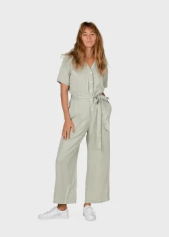 Klitmoller Collective Jumpsuits-Marna jumpsuit - Sage MossGreen