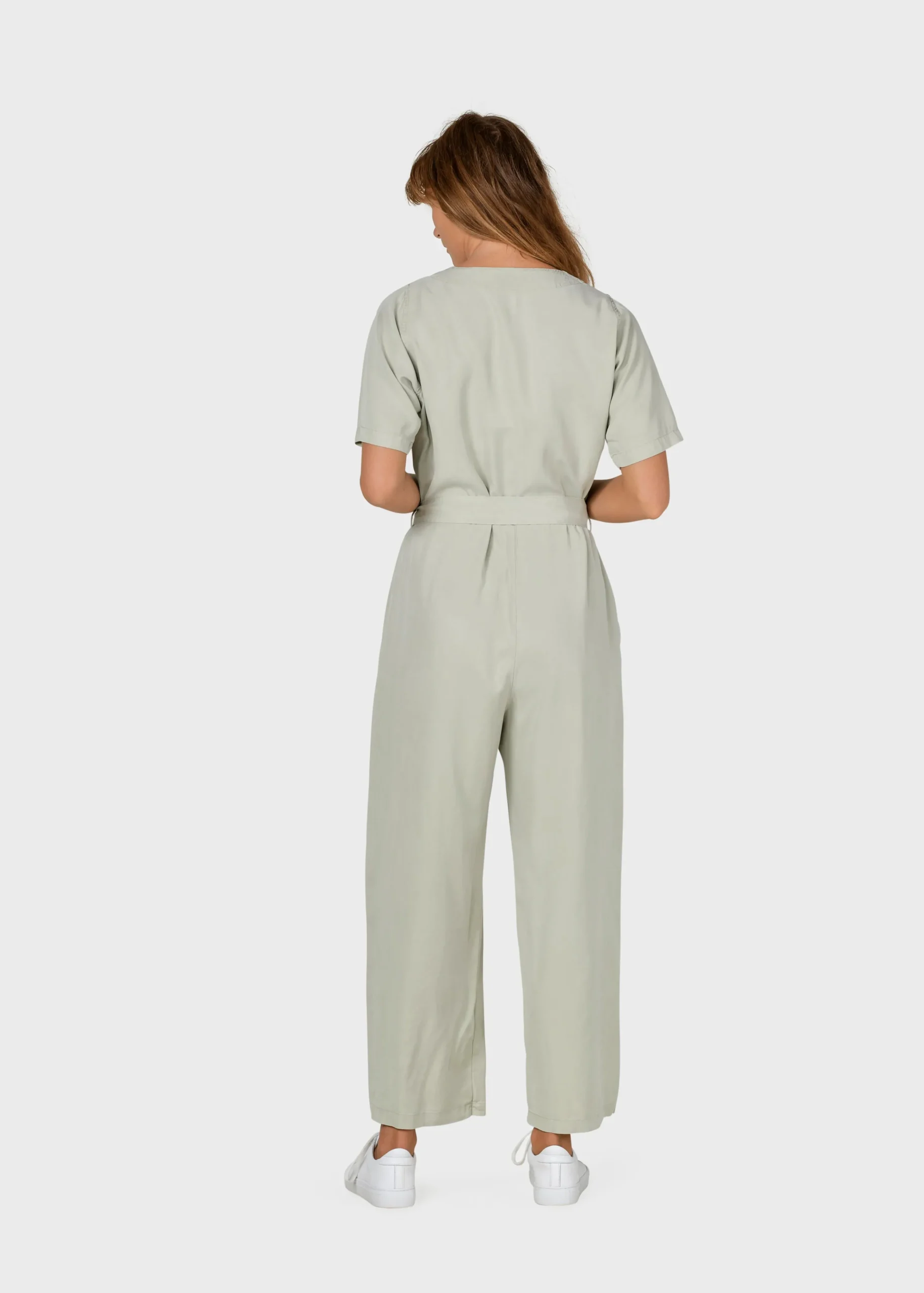 Klitmoller Collective Jumpsuits-Marna jumpsuit - Sage MossGreen