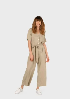 Klitmoller Collective Jumpsuits-Marna jumpsuit - Sand MossGreen