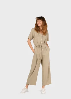 Klitmoller Collective Jumpsuits-Marna jumpsuit - Sand MossGreen