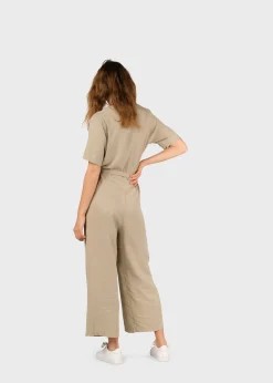 Klitmoller Collective Jumpsuits-Marna jumpsuit - Sand MossGreen