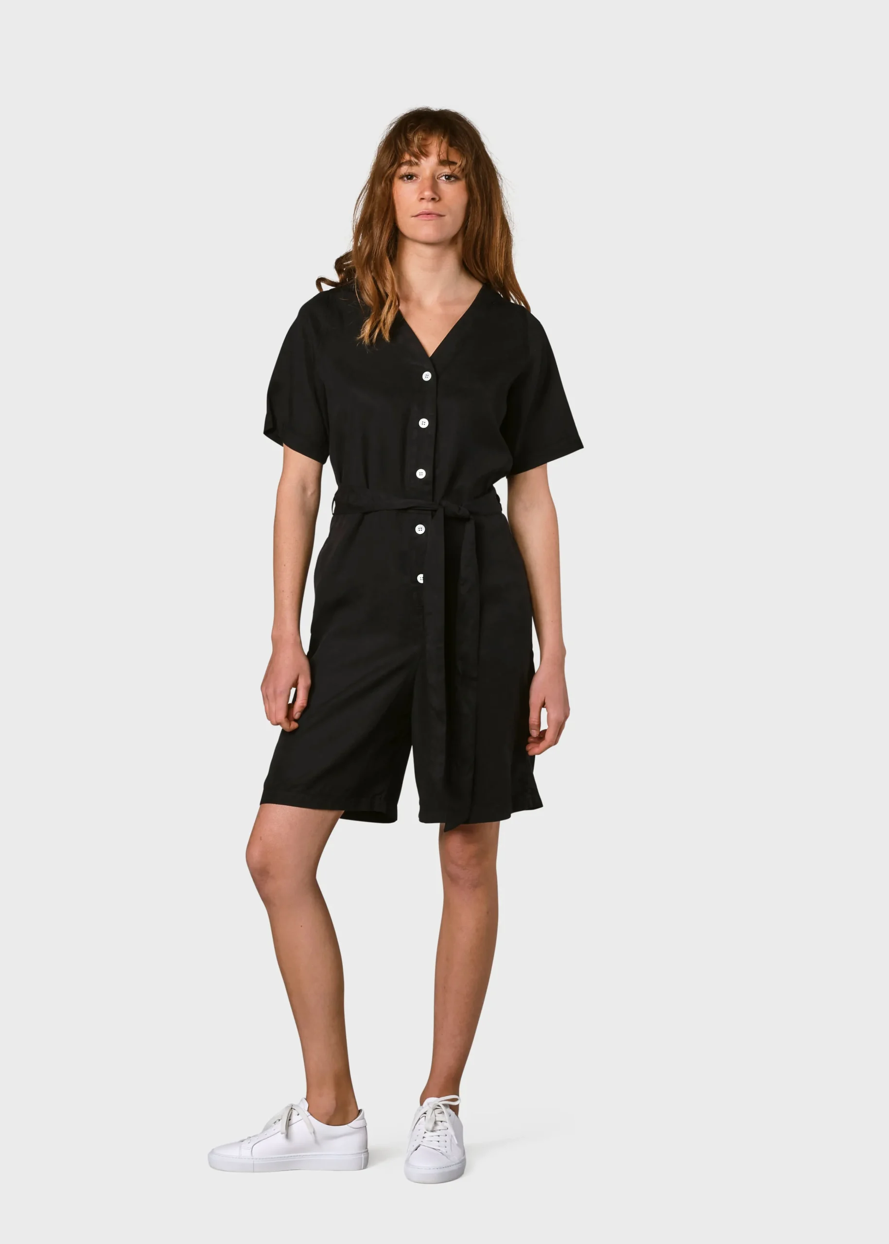 Klitmoller Collective Jumpsuits-Marna short jumpsuit - Black