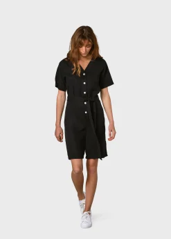 Klitmoller Collective Jumpsuits-Marna short jumpsuit - Black