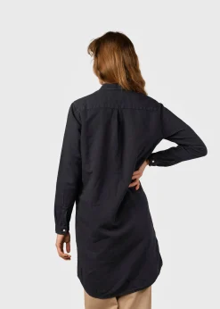 Klitmoller Collective Hemden-Mathilde linen shirt - Navy White