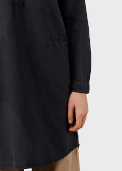Klitmoller Collective Hemden-Mathilde linen shirt - Navy White