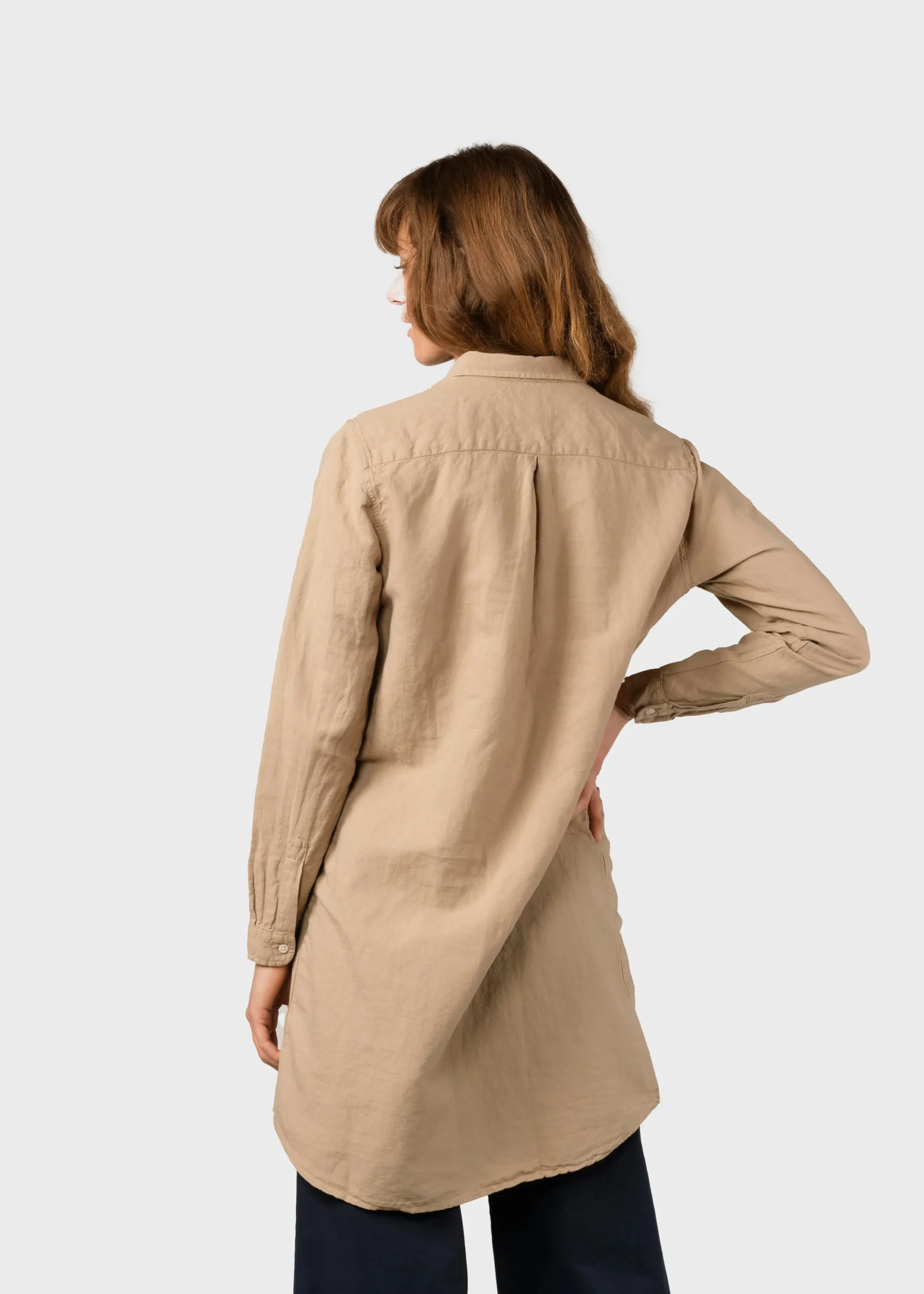 Klitmoller Collective Hemden-Mathilde linen shirt - Sand White