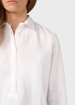Klitmoller Collective Hemden-Mathilde linen shirt - White