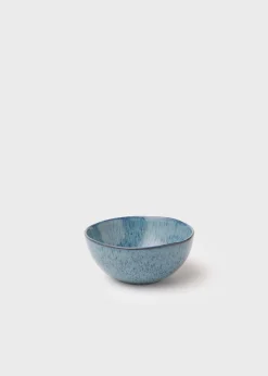 Klitmoller Collective Keramik-Medium bowl 16 cm - Light blue Concrete