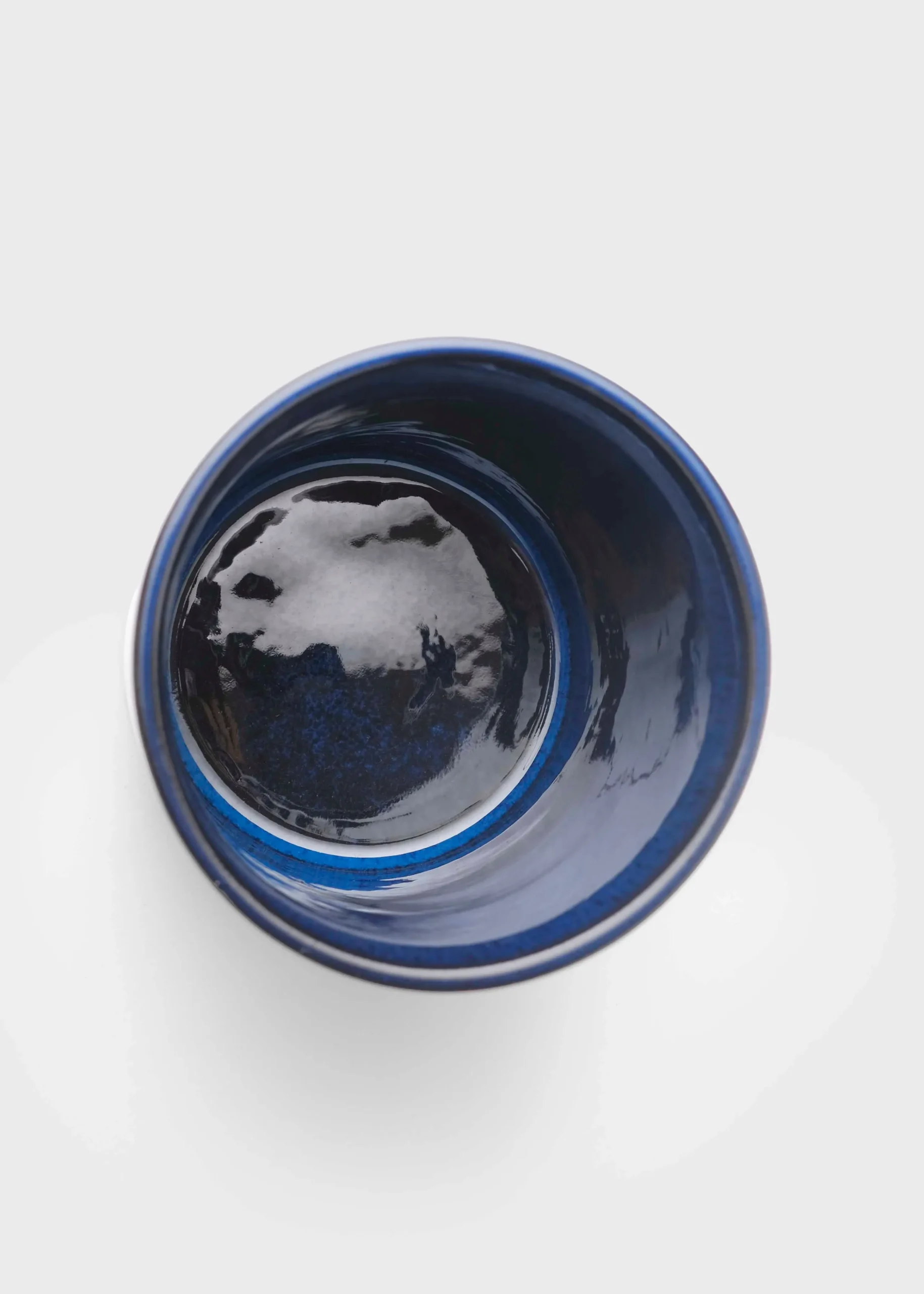 Klitmoller Collective Keramik-Medium flower vase - Indigo Concrete