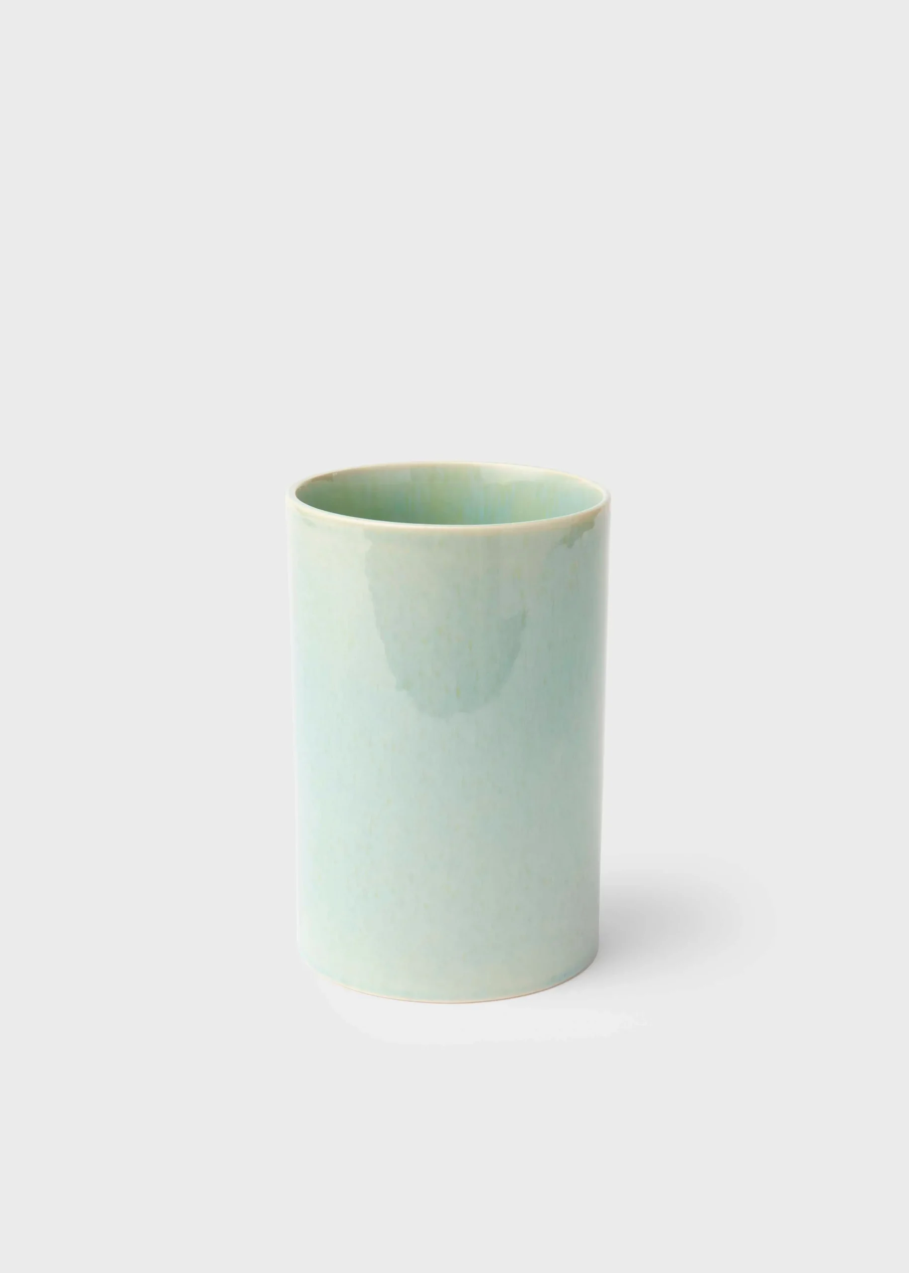 Klitmoller Collective Vase-Medium flower vase - Turqouise Concrete