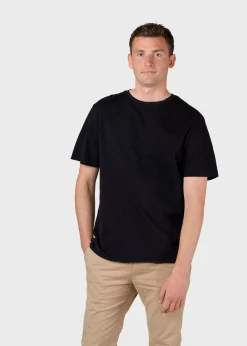 Klitmoller Collective T-shirts-Mens boxy tee - Black White