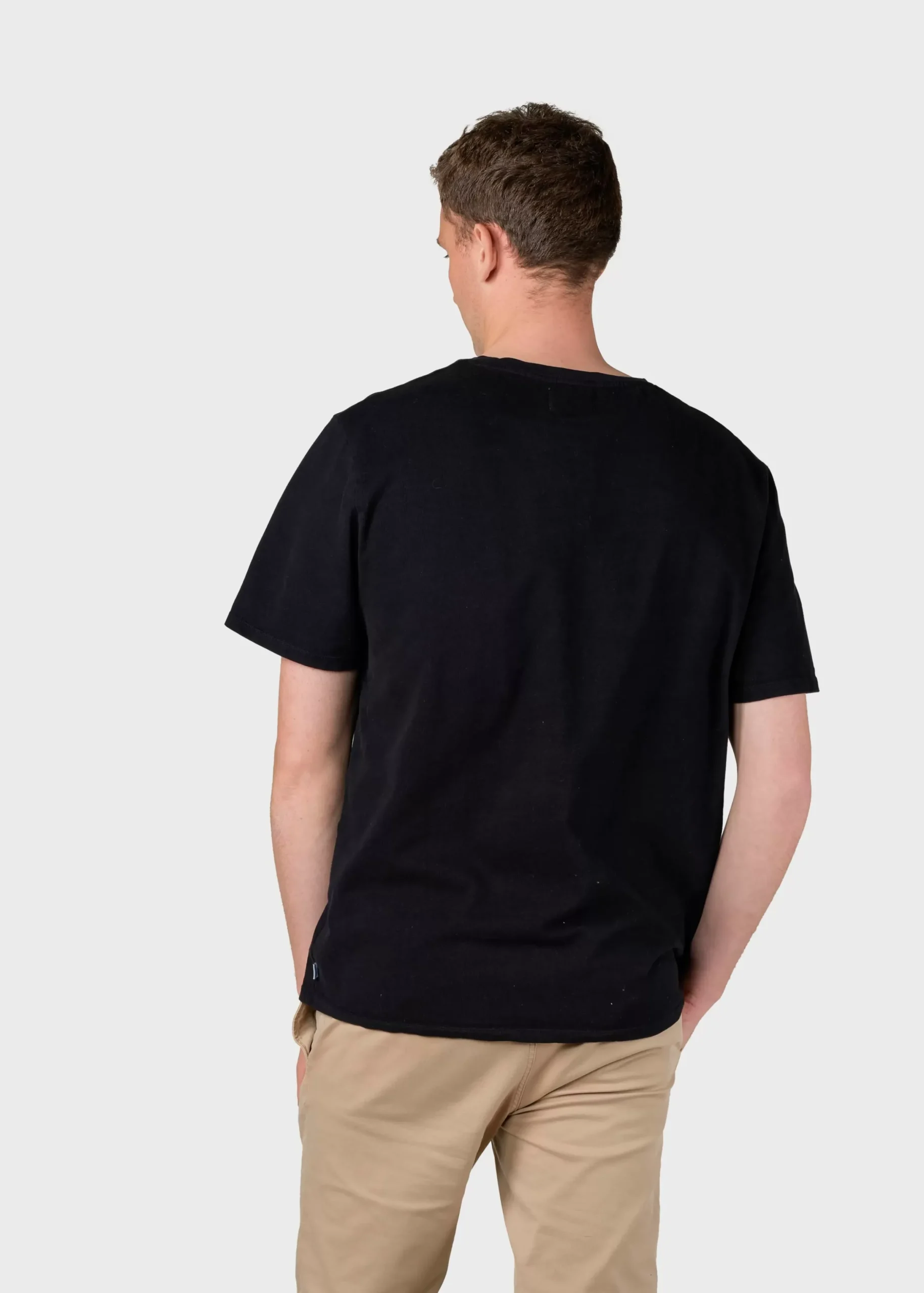Klitmoller Collective T-shirts-Mens boxy tee - Black White