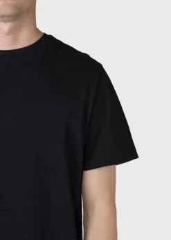 Klitmoller Collective T-shirts-Mens boxy tee - Black White